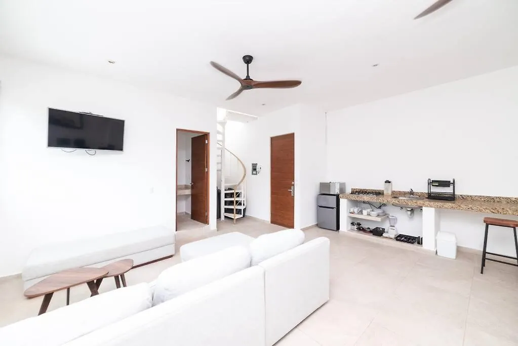 Relaxing Loft With Private Pool And Amazing Views In The Heart Of Tulum Apartment